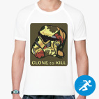 Мужская спортивная футболка