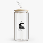 Банка с бамбуковой крышкой