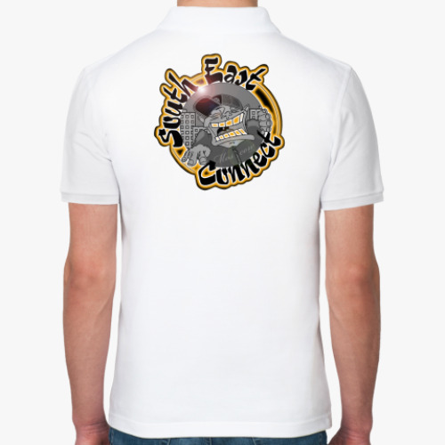 Рубашка поло с принтом Connect