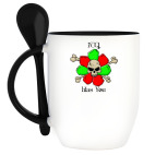 Кружка с ложкой