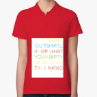 Женская рубашка поло