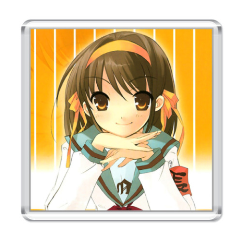 Магнит с принтом  Харуха