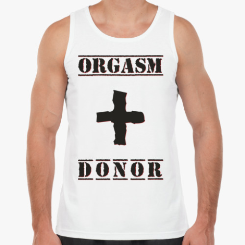 Майка ORGASM DONOR