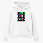 Толстовка худи оверсайз