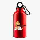 Металлическая бутылка 400 мл UV-DTF