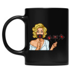 Кружка цветная UV-DTF