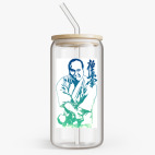 Банка с бамбуковой крышкой