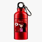 Металлическая бутылка 400 мл UV-DTF