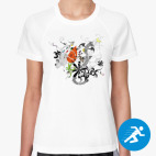 Женская спортивная футболка