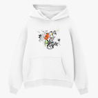 Толстовка худи оверсайз