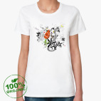 Женская футболка органик