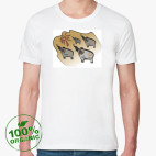 Мужская футболка органик