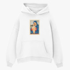 Толстовка худи оверсайз