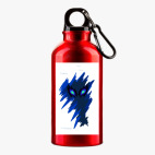 Металлическая бутылка 400 мл UV-DTF