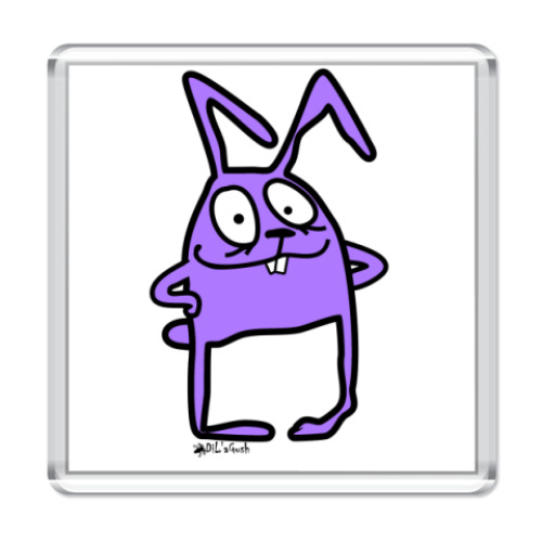 Магнит заяц