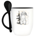 Кружка с ложкой