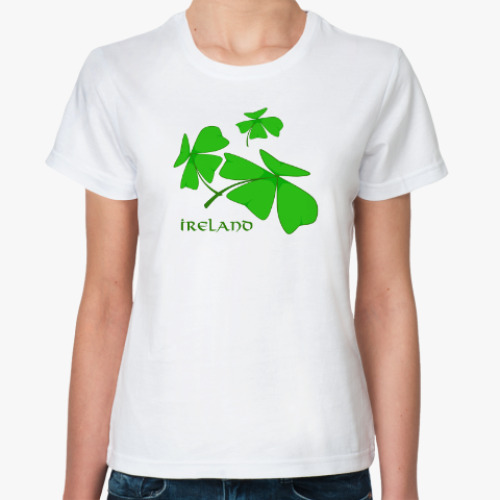 Классическая футболка Ireland Shamrock