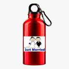 Металлическая бутылка 400 мл UV-DTF