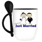 Кружка с ложкой