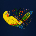 Попугай на ветке