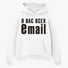 Толстовка худи оверсайз