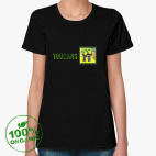 Женская футболка органик