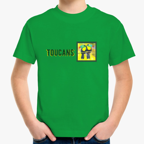 Детская футболка  Туканы