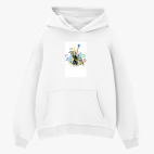 Толстовка худи оверсайз