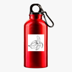 Металлическая бутылка 400 мл UV-DTF