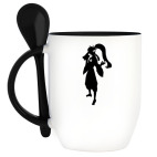 Кружка с ложкой