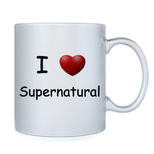 Кружка I Love Supernatural