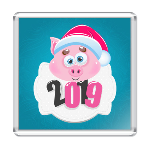 Магнит Год 2019 Свиньи