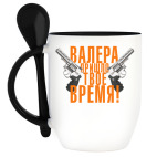 Кружка с ложкой