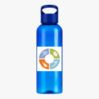 Прозрачная спортивная бутылка