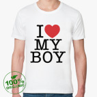 Мужская футболка органик