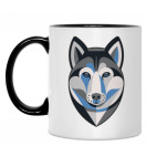 Кружка двухцветная