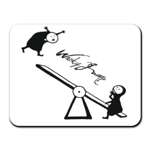Коврик для мыши Качели