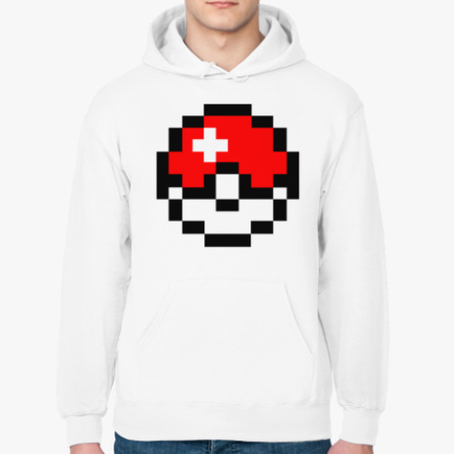 Толстовка худи PixelArt покебол