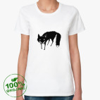 Женская футболка органик