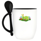 Кружка с ложкой