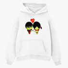 Толстовка худи оверсайз