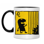 Кружка двухцветная