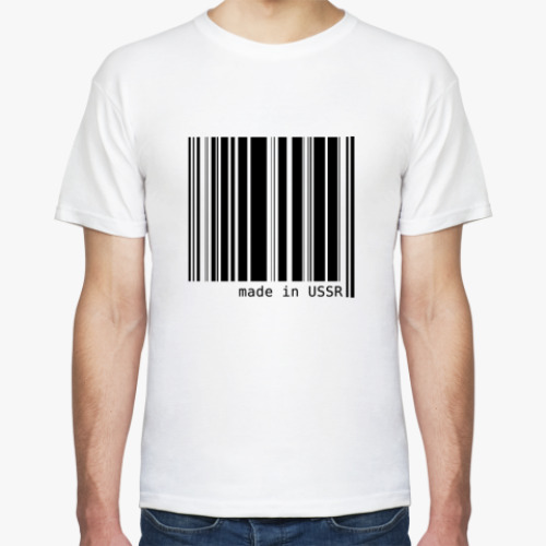 Футболка с принтом made in USSR