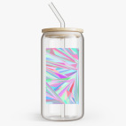 Банка с бамбуковой крышкой