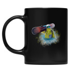 Кружка цветная UV-DTF