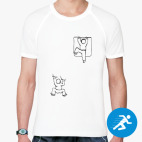 Мужская спортивная футболка