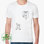 Мужская футболка органик