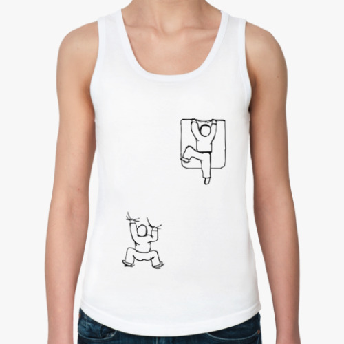 Женская майка с принтом Лилипуты атакуют!