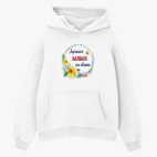 Толстовка худи оверсайз