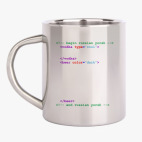 Кружка металлическая